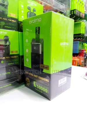 Oraimo Powerbank 50000 Mah . Fast Charger 22.5 Watts