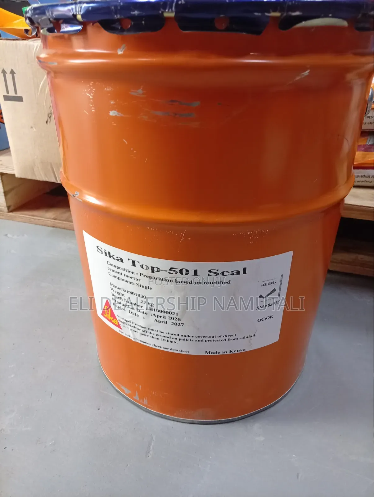 Sika Top-Seal 501 Waterproofing System for Tanks, Basements Roofs