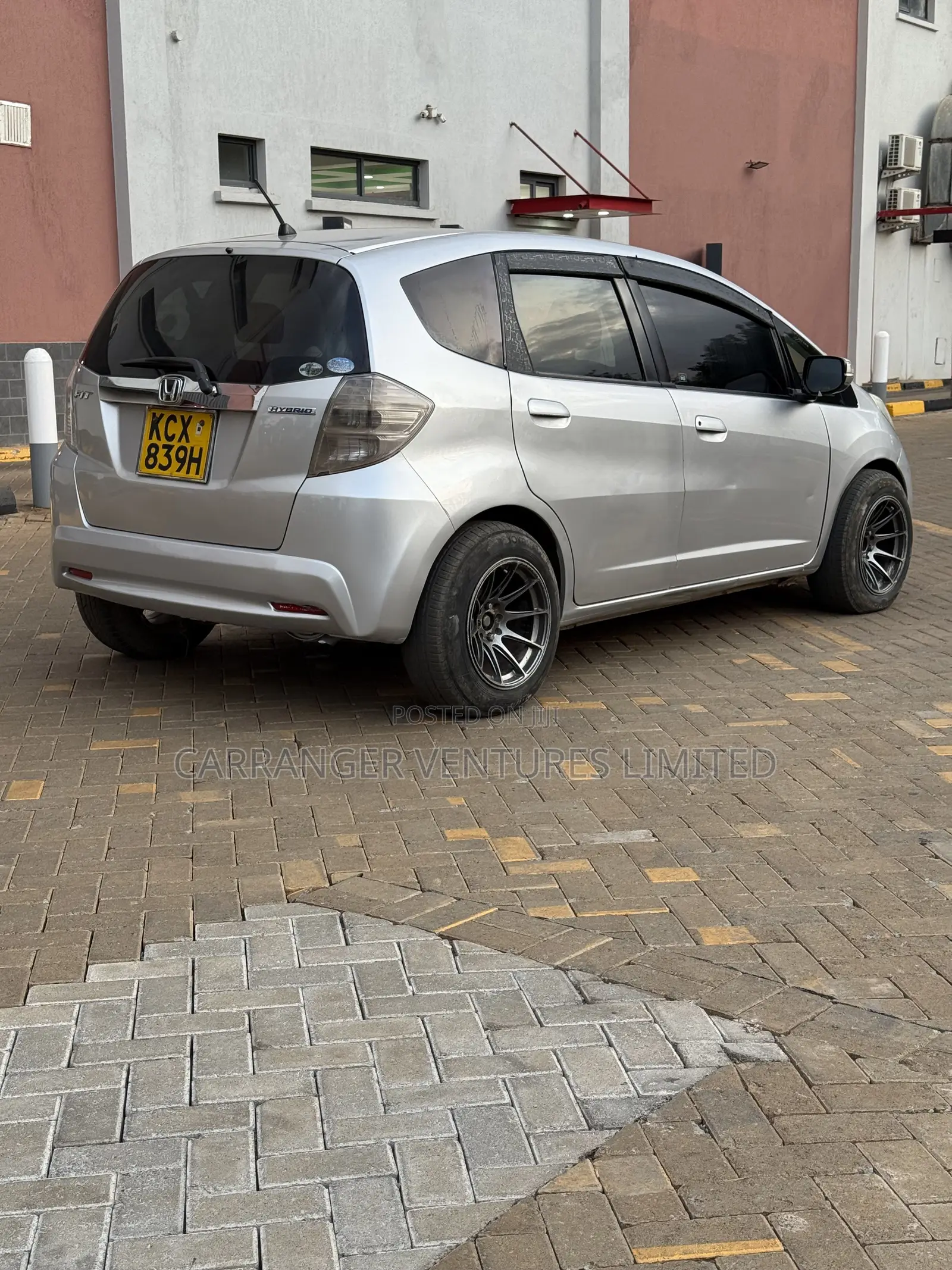 Honda Fit 2012 Silver