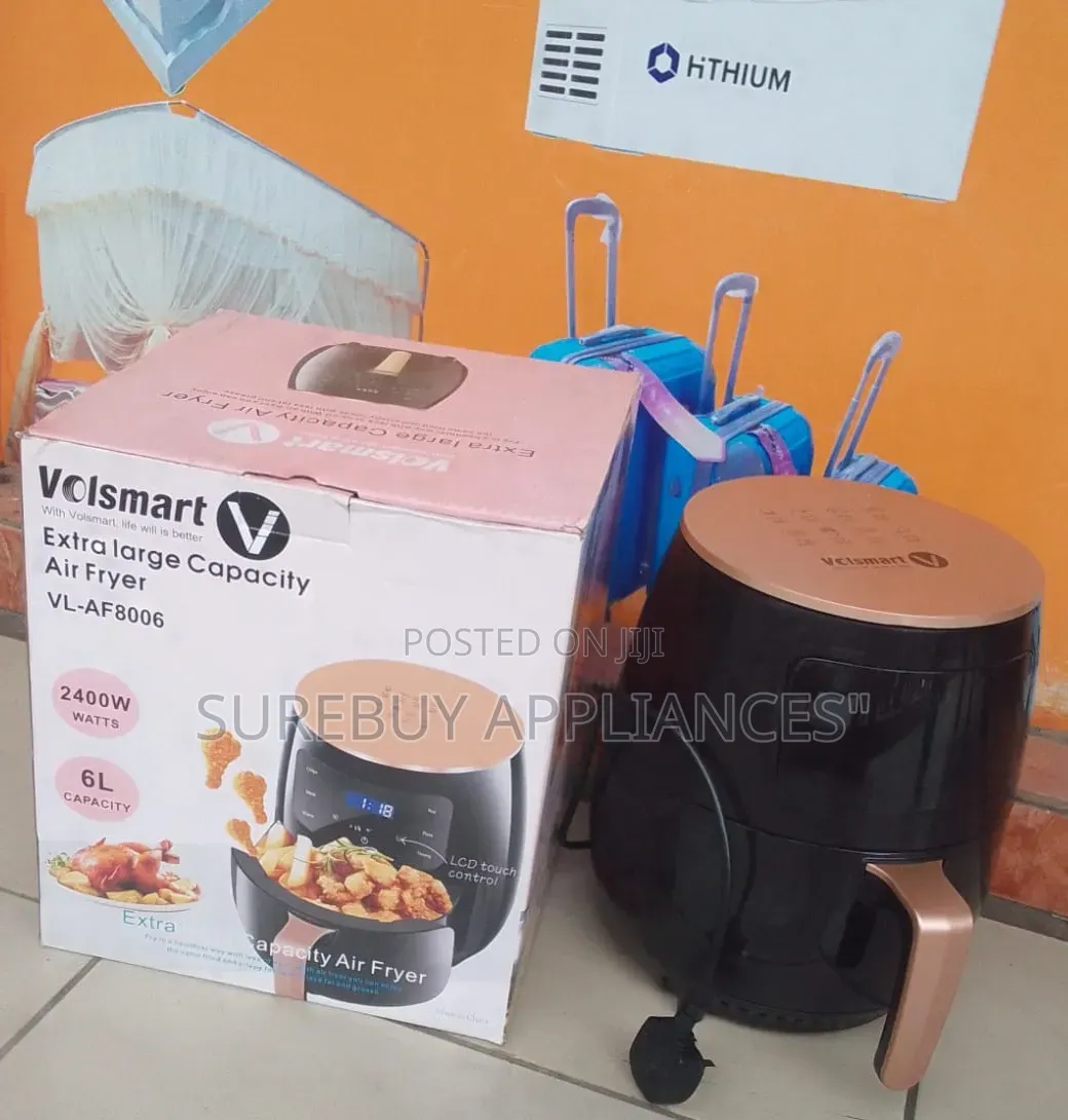Volsmart 6l Fast Air Fryer – Crispy Energy Efficient