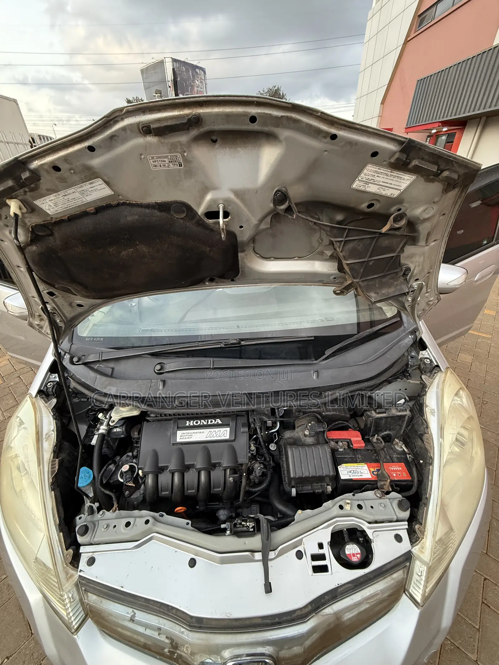 Honda Fit 2012 Silver
