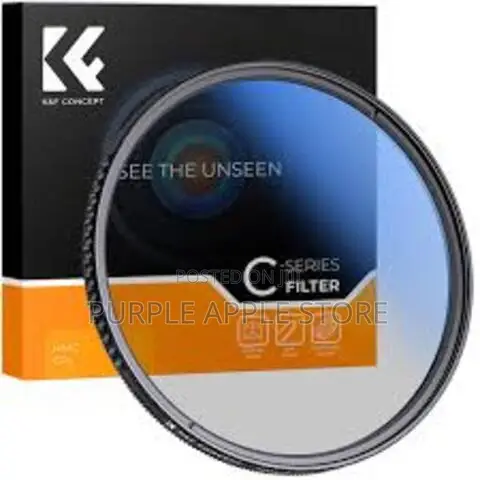 K F Concept 58 Mm Ultra Slim Mc Uv Filter Blue Multi-coated