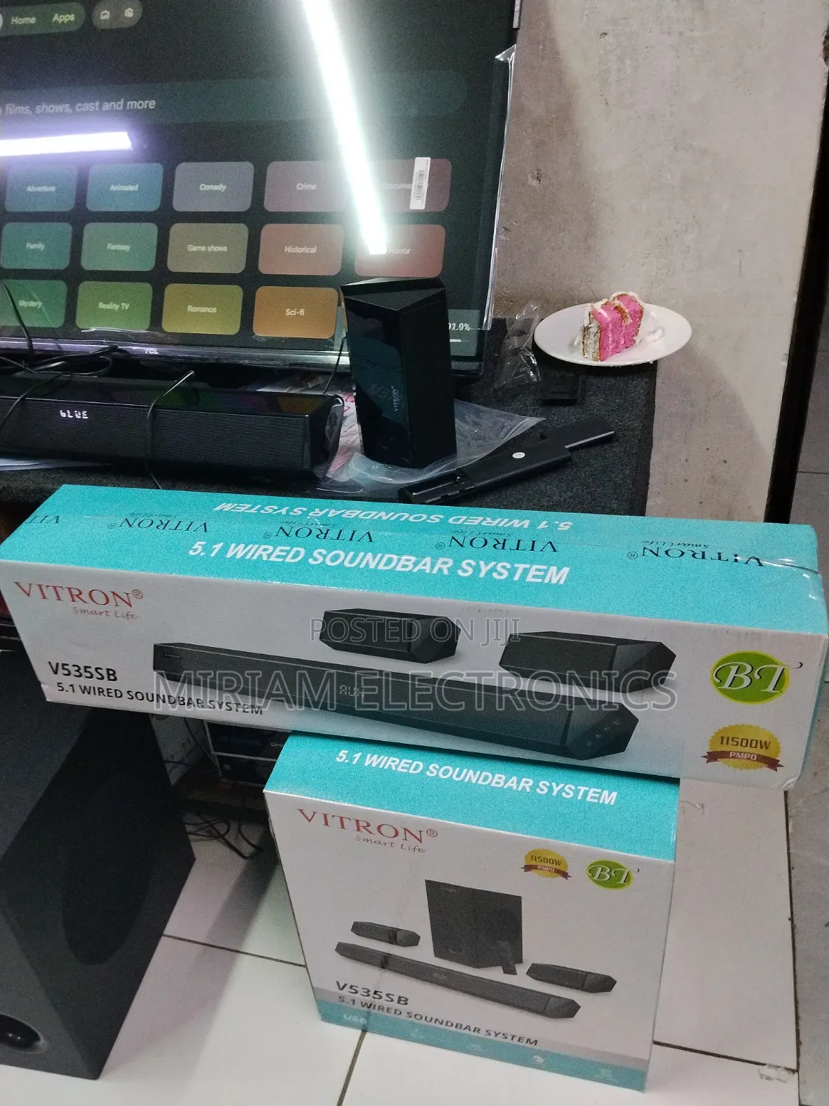 Vitron 5.1ch Wired Soundbar System 11500w