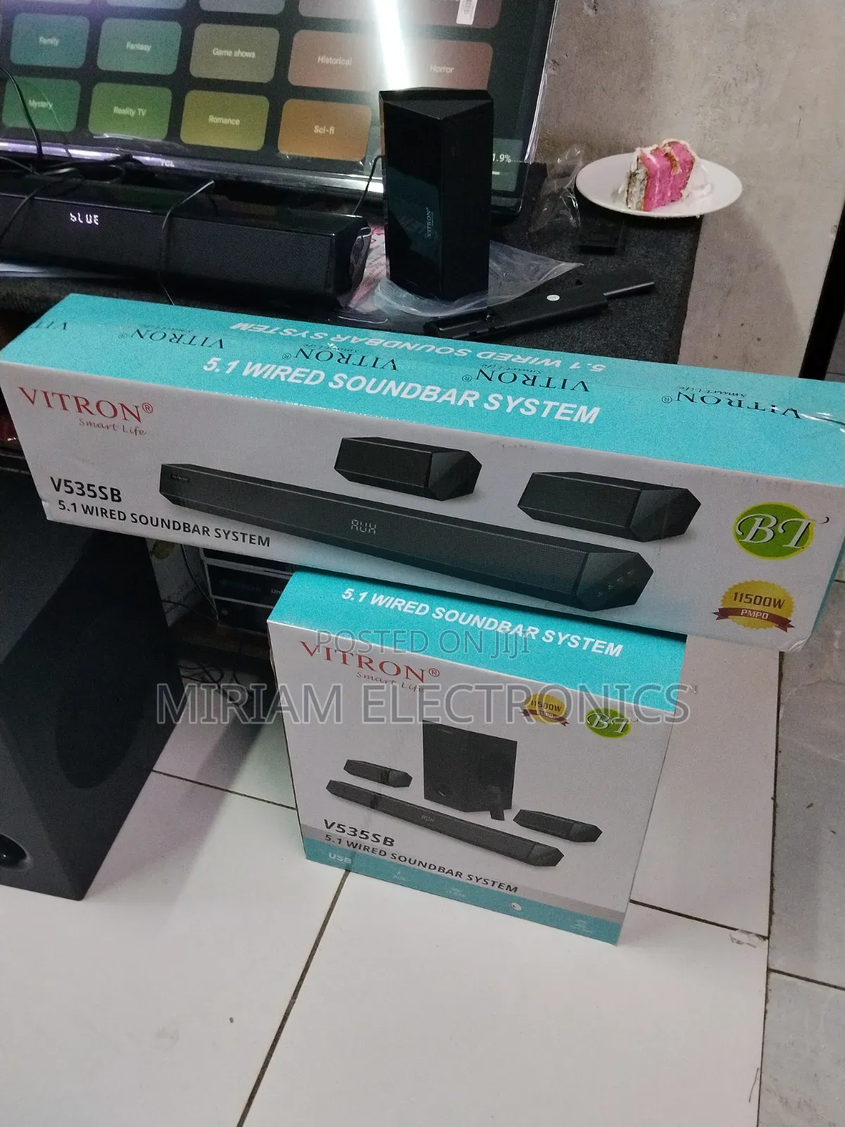 Vitron 5.1ch Wired Soundbar System 11500w