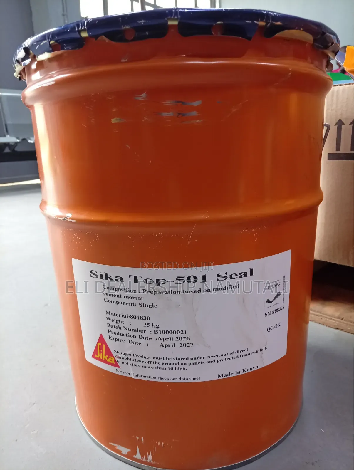 Professional Grade Sika Top-Seal 501 Cement-Based Waterproofing Agent