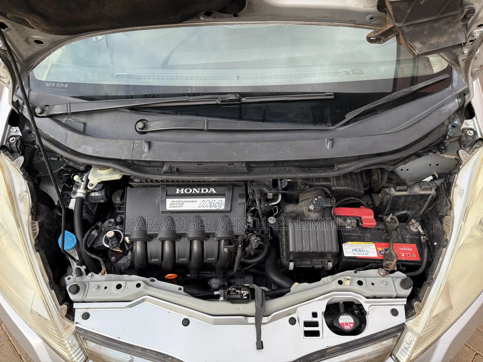 Honda Fit 2012 Silver