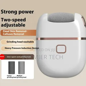 3 Grinding Wheels Electronic Pedicure Tool Callus Remover