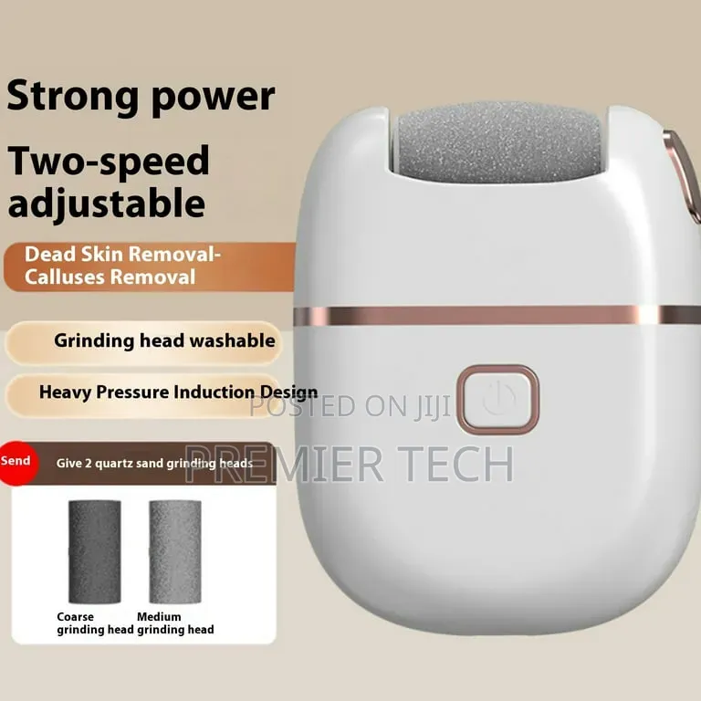 3 Grinding Wheels Electronic Pedicure Tool Callus Remover
