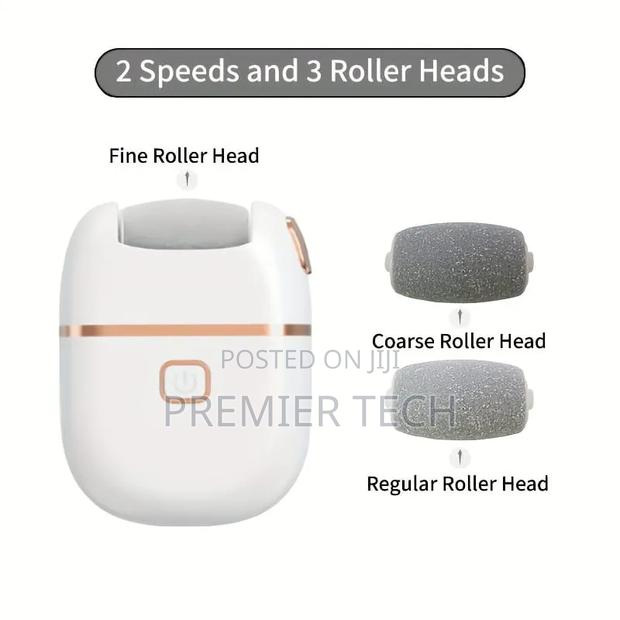 3 Grinding Wheels Electronic Pedicure Tool Callus Remover - thumbnail 2