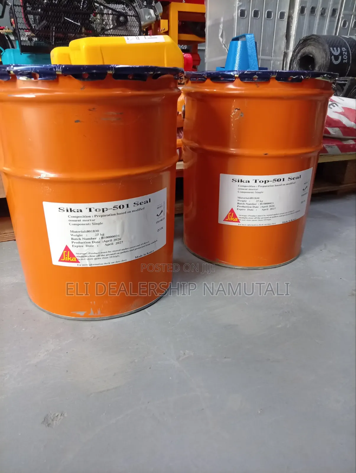 Sika Top-Seal 501 Construction Waterproofing Mortar – Made in Kenya