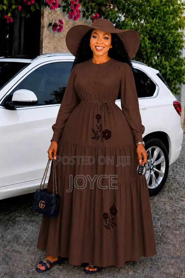 Heavy Linen Maxi Dress - thumbnail 2