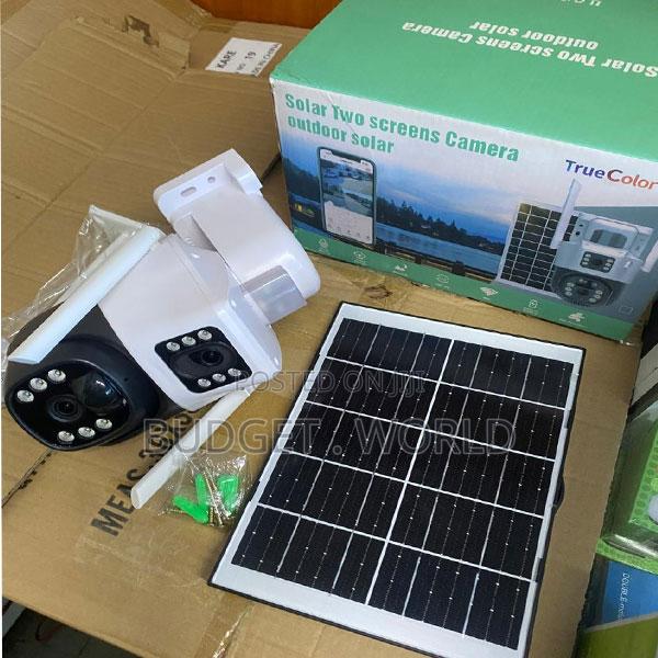 Hd 4g Solar PTZ Camera – Dual Lens Wireless CCTV With Motion Alerts