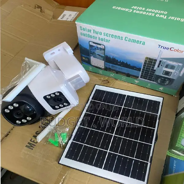 Hd 4g Solar PTZ Camera – Dual Lens Wireless CCTV With Motion Alerts