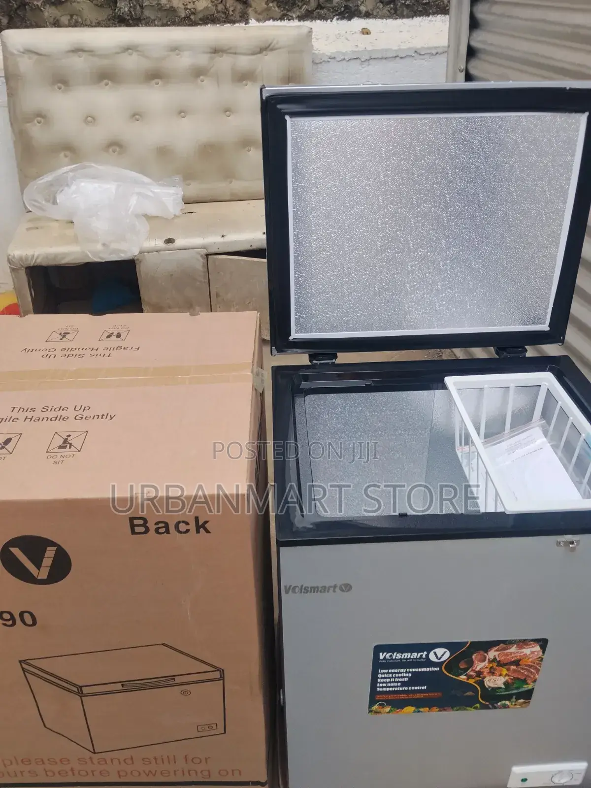 Volsmart 90 Litres Chest Freezer for Home and Business