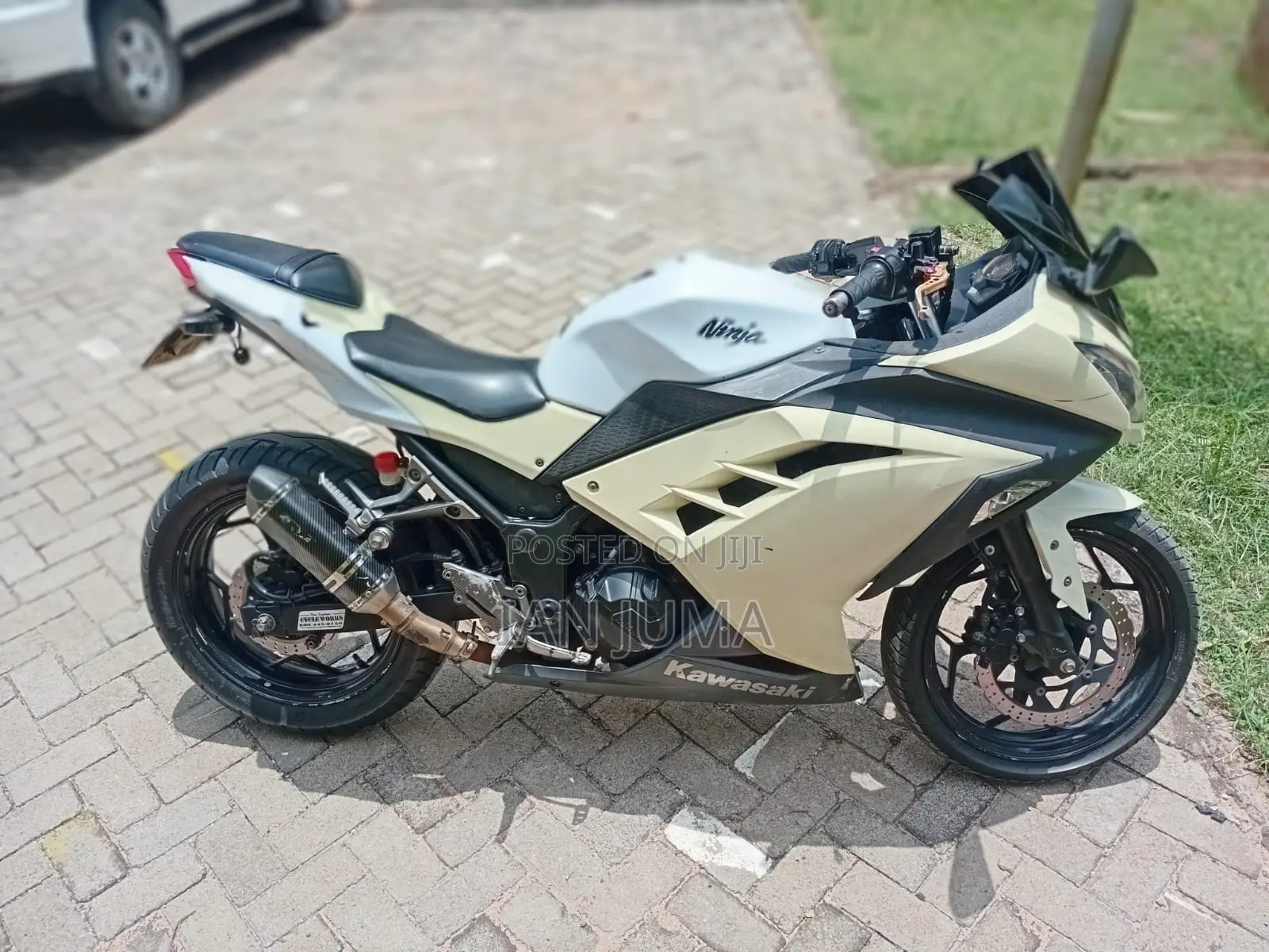 Kawasaki Ninja 300 2013 White