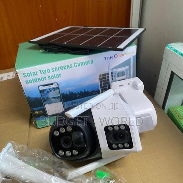 4g Solar Powered PTZ Camera With Dual Lens – Smart Outdoor Surveillan