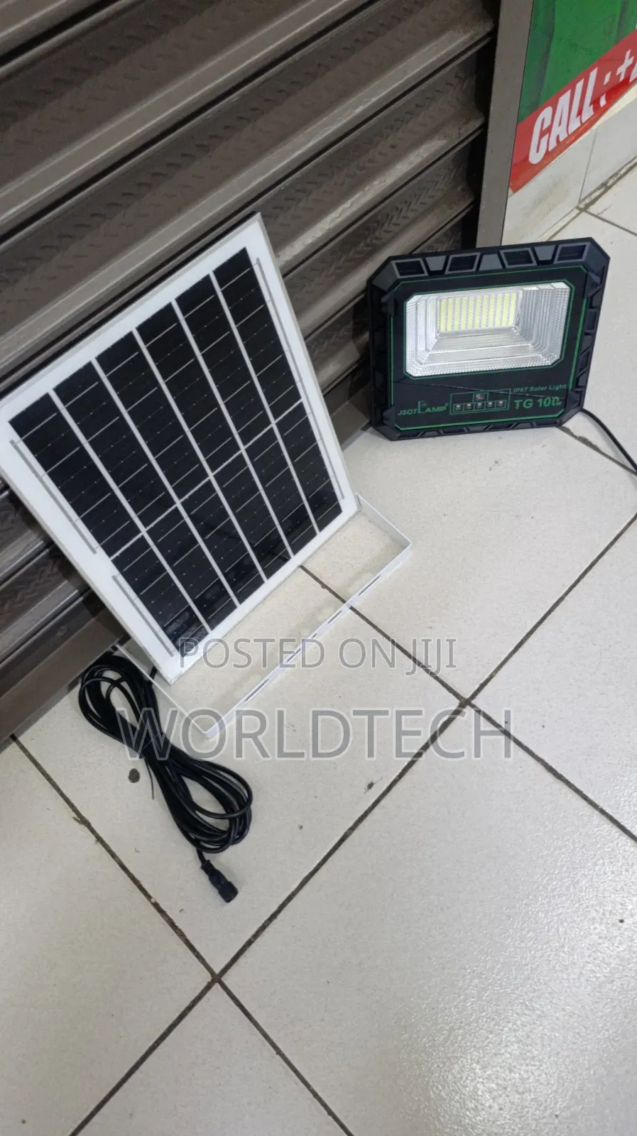 100watts Jsot Solarfloodlight/100 Watt Floodlight With Remote Controll