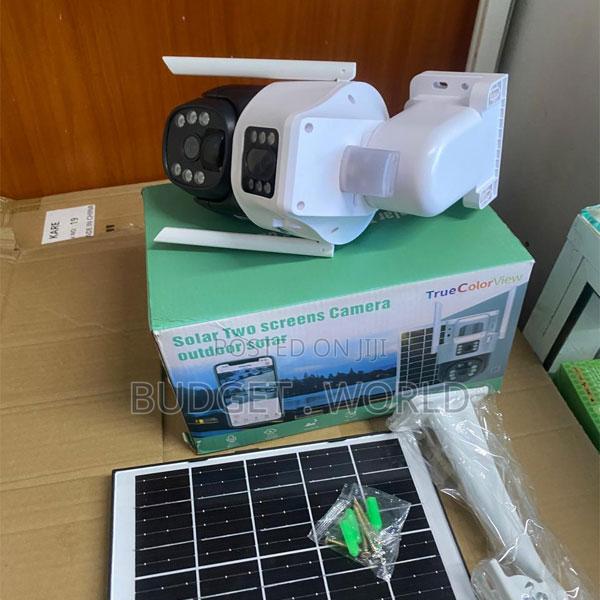 Outdoor 4g Solar Surveillance Camera – Dual Hd Lens With PTZ Control