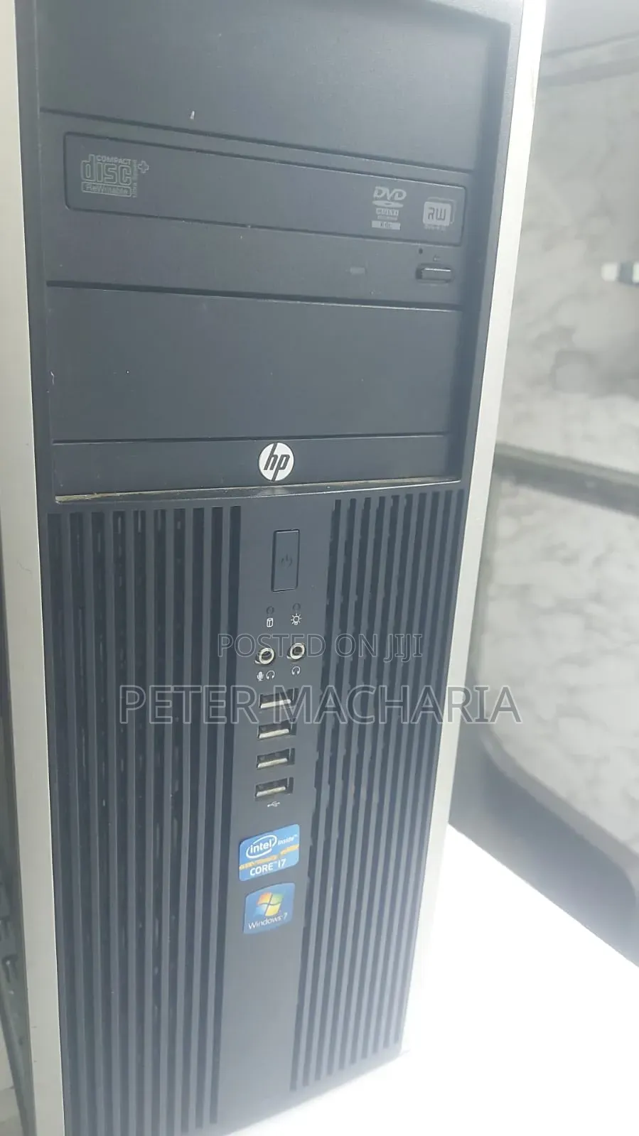 Desktop Computer HP EliteDesk 800 8GB Intel Core i7 HDD 500GB