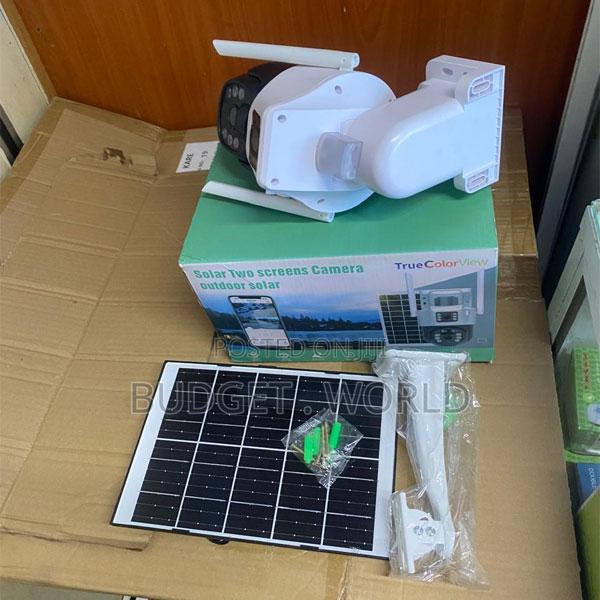 Solar Powered 4g PTZ CCTV – Dual Lens Camera With Two-Way Audio