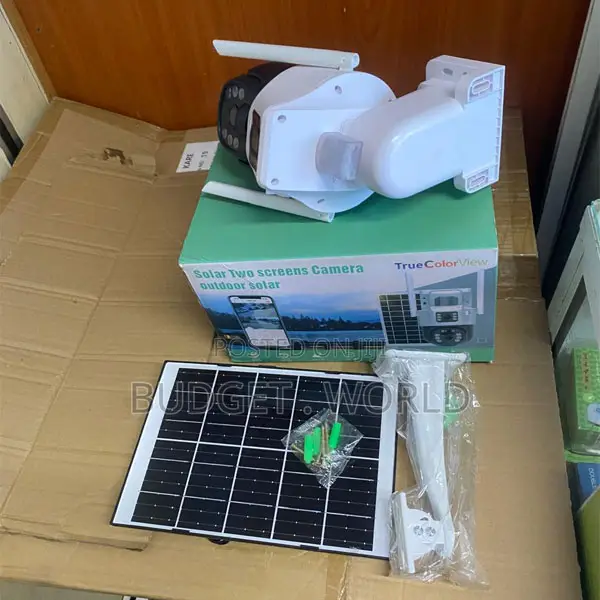 Solar Powered 4g PTZ CCTV – Dual Lens Camera With Two-Way Audio