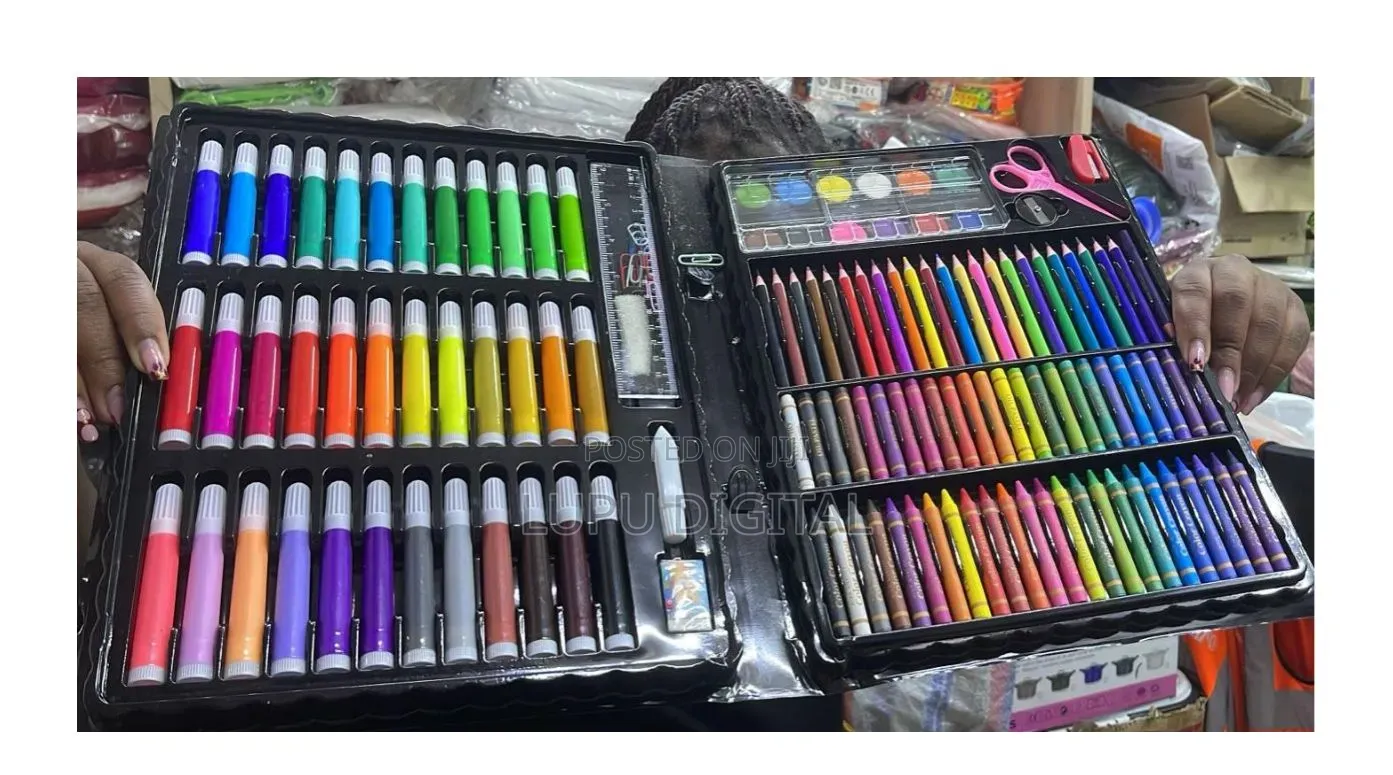 *150pcs Drawing Art Set for Kids* Color Black Size: 150pcs