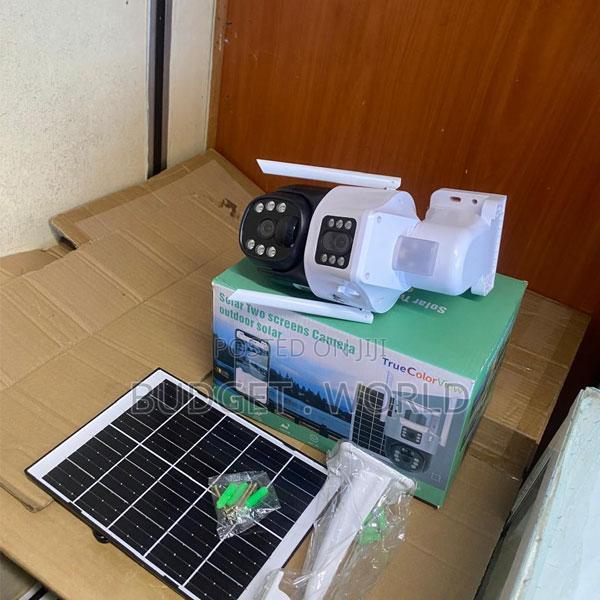 PTZ Solar Security Camera With Sim Slot – Dual Camera 4g Monitoring Sy