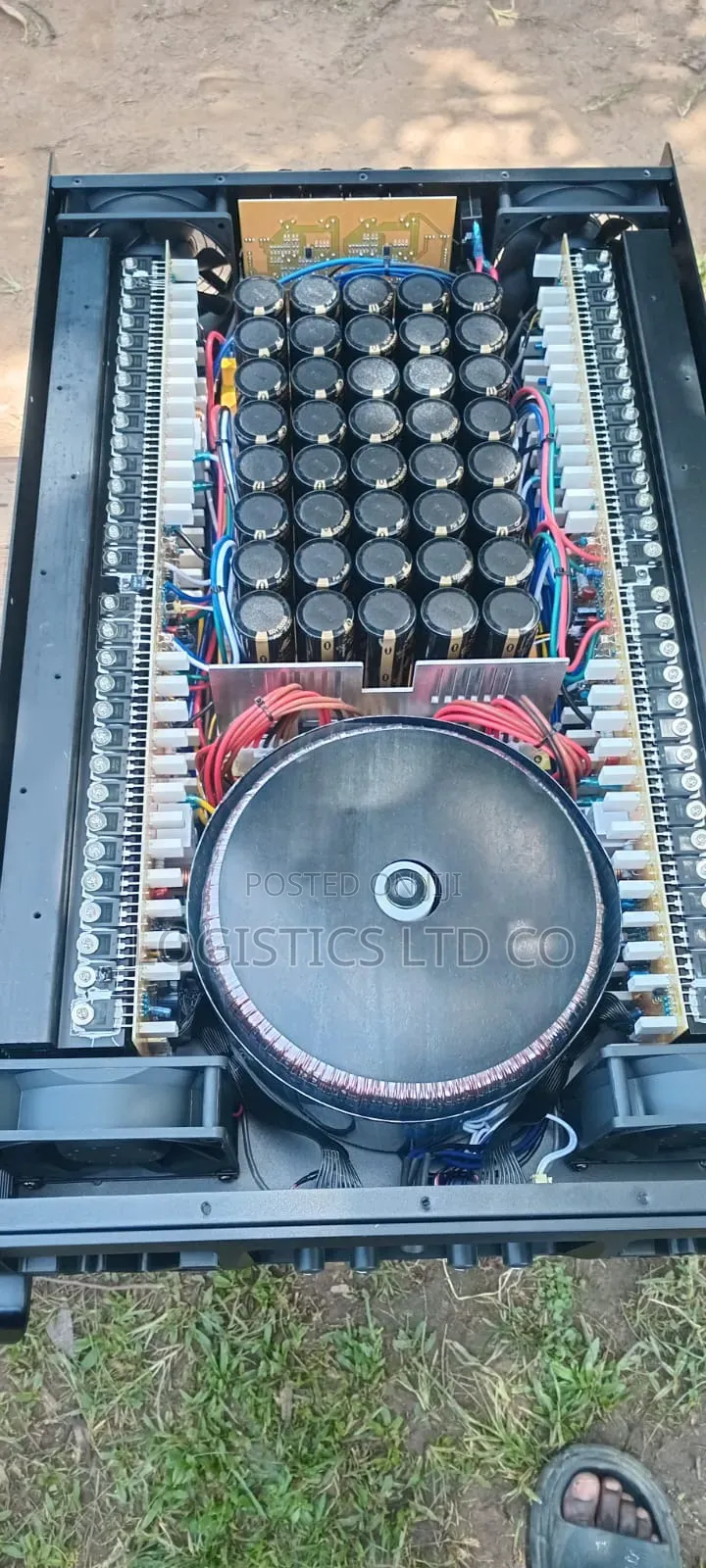 4 Channel Professional Power Amplifier Mx12000w 40 Capacitors