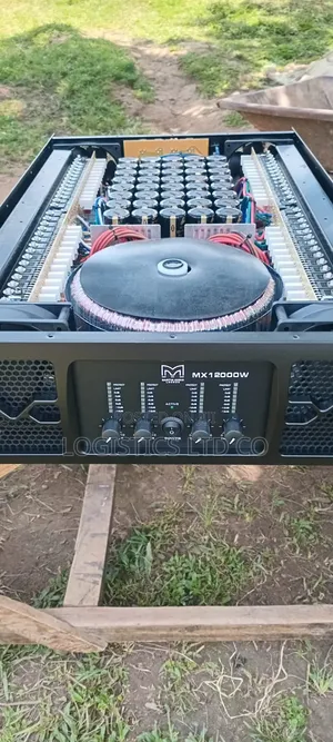 4 Channel Professional Power Amplifier Mx12000w 40 Capacitors