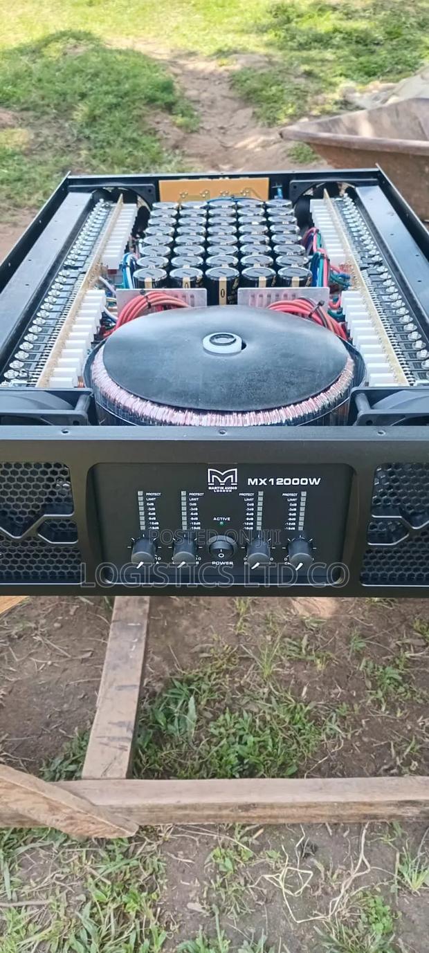 4 Channel Professional Power Amplifier Mx12000w 40 Capacitors