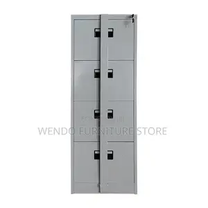 Office Cabinet; Four Drawers Steel Modern Cabinet With Bar Lock