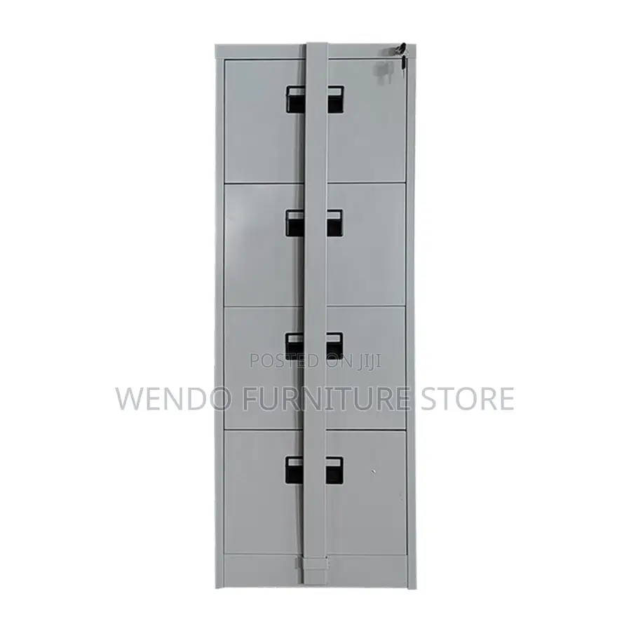 Office Cabinet; Four Drawers Steel Modern Cabinet With Bar Lock