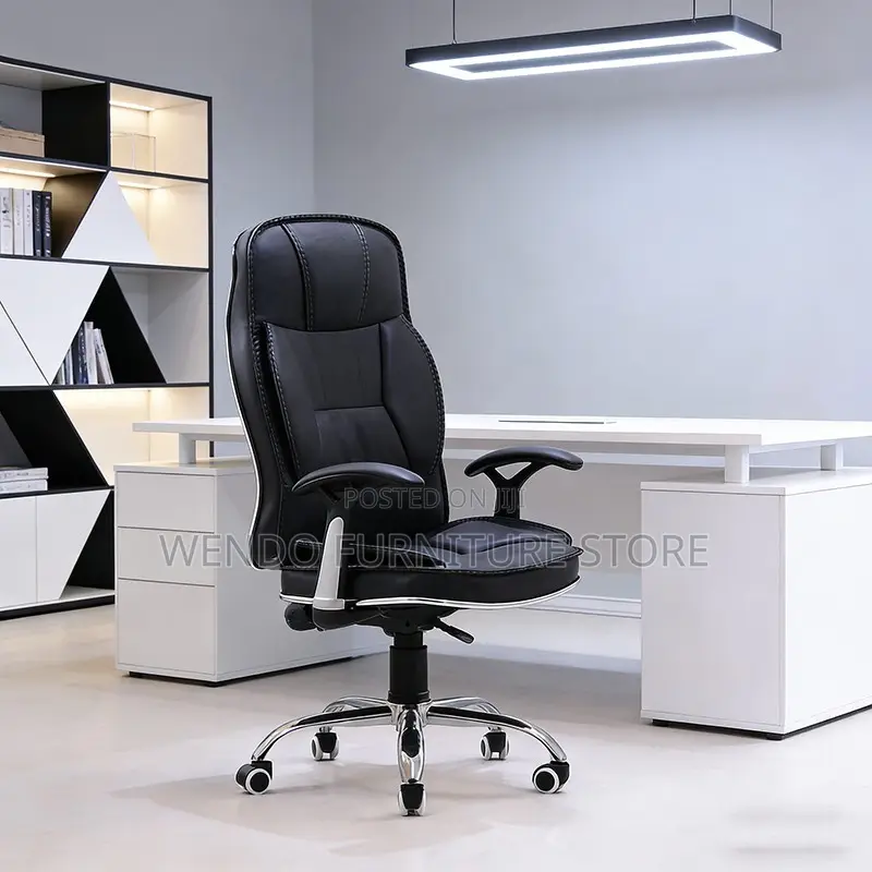 Office Chairs; Leather Reclining Office Chairs