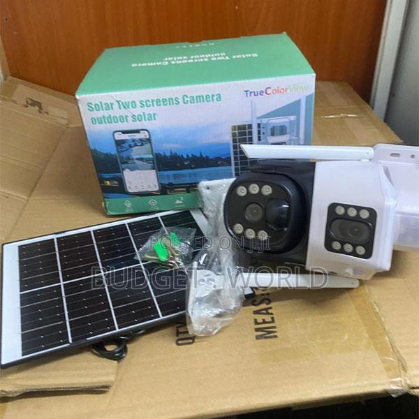 4g Solar PTZ Security Camera – Dual Hd Lens Wireless CCTV System
