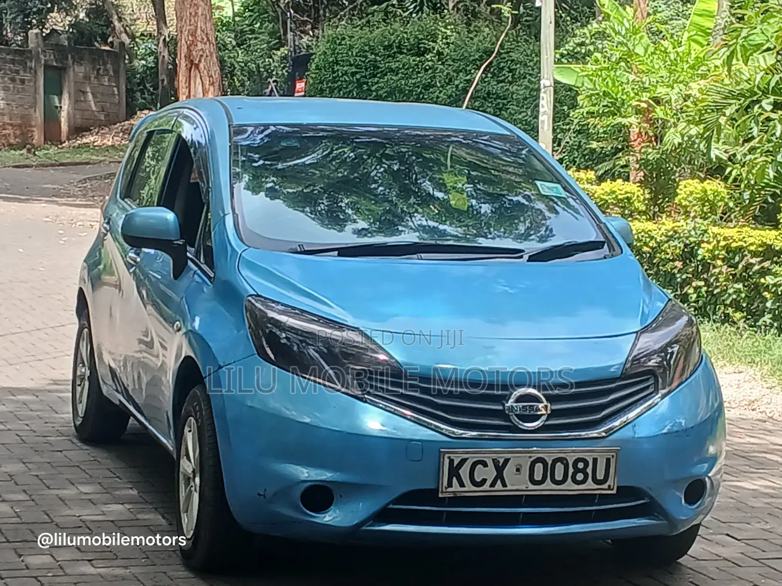 Nissan Note 2012 Blue