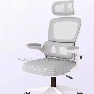 Office Chairs; White Orthopedic Recliner Fabric Office Chairs
