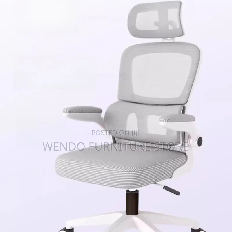 Office Chairs; White Orthopedic Recliner Fabric Office Chairs