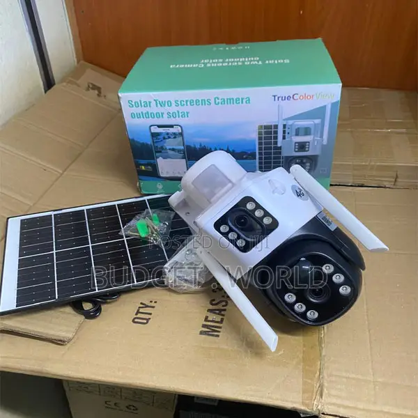 Solar Powered 4g Camera – Dual Lens PTZ With Remote Smartphone Access