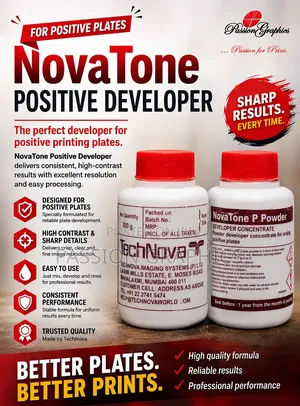 Novatone Positive Developer (For Offset Positive Plates)