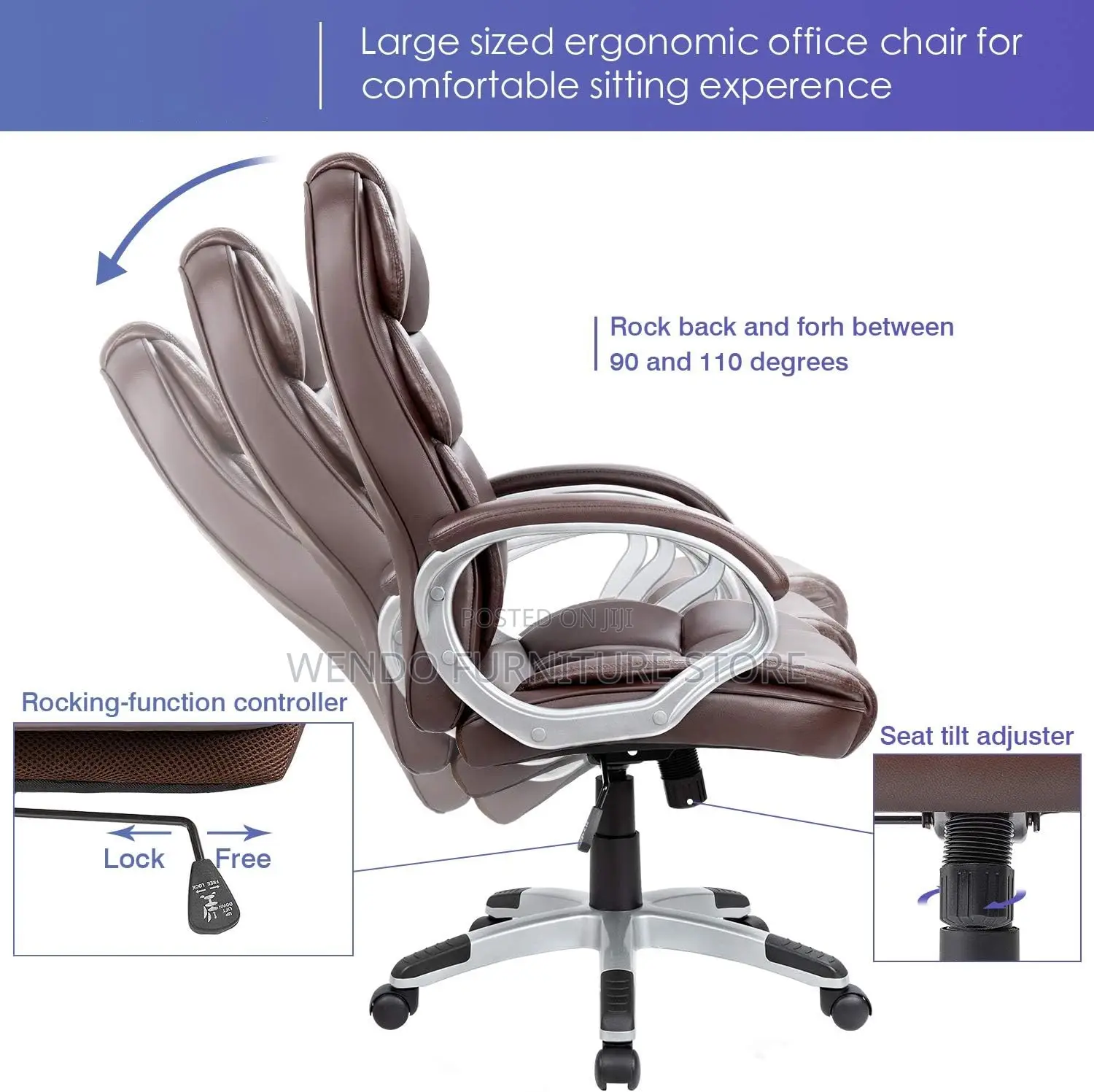 Office Chairs; Leather Executive Managers Office Chairs