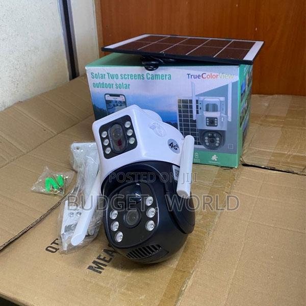 4g Dual Camera PTZ Solar Security Camera – Off-Grid Surveillance Solut