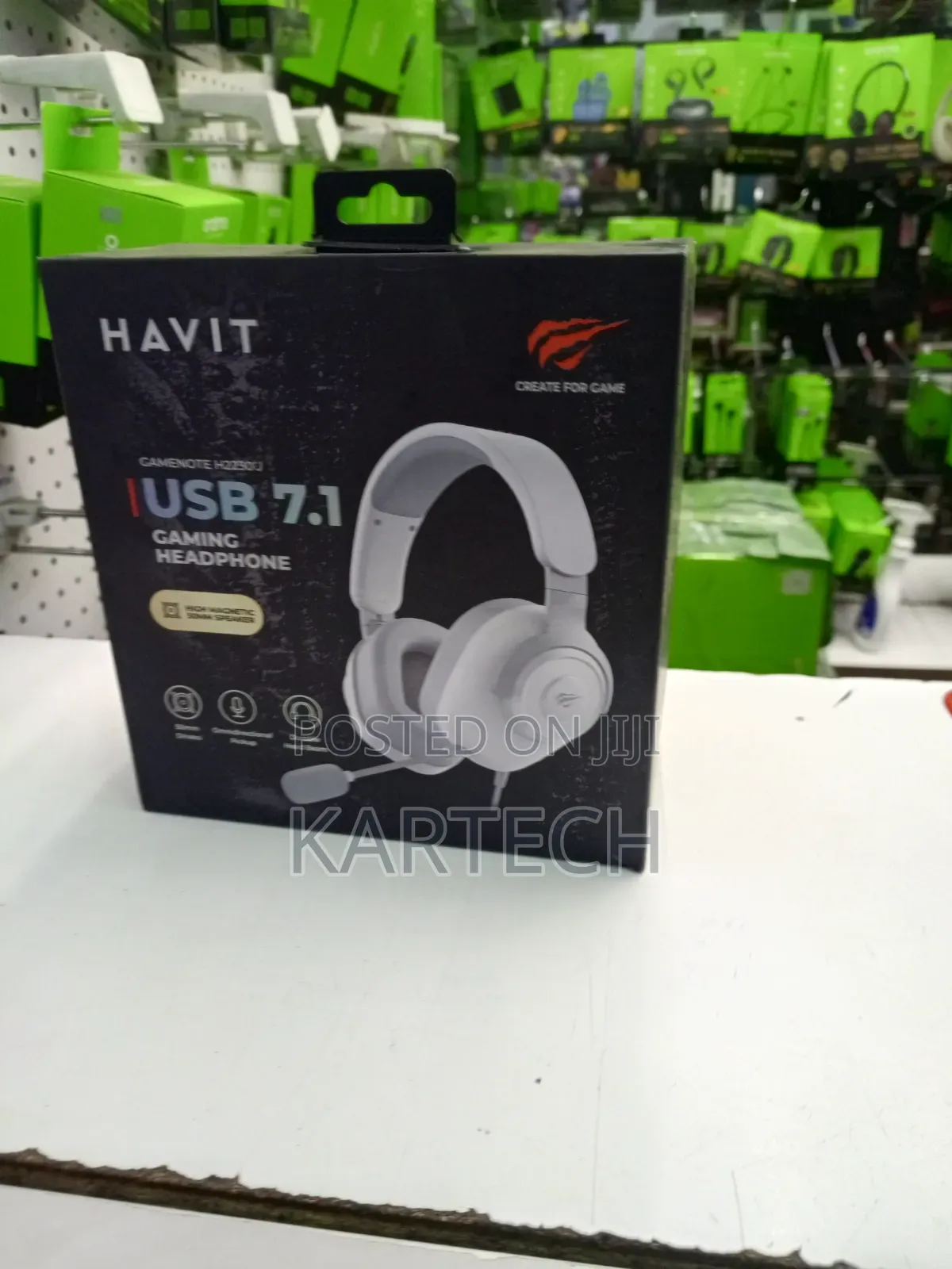 Havit H2230u Gaming Headphone Usb 7.1 Surround Sound Connectivity