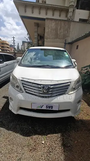 Toyota Alphard 2009 White
