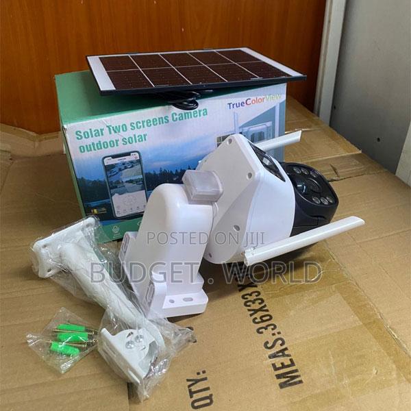 Wireless Solar CCTV With Dual Lens – 4g PTZ Camera for Outdoor Use