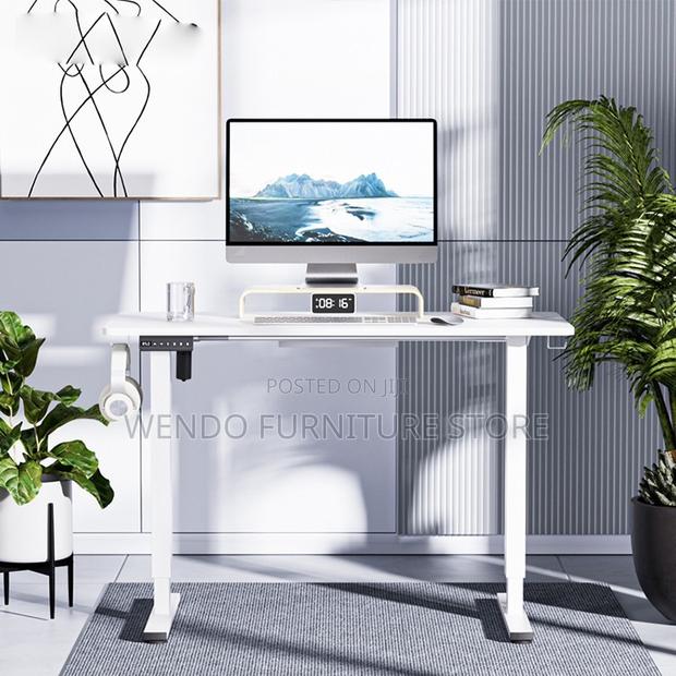 Office Table; 1600mm Electric Adjustable Home Writing Desks - thumbnail 4