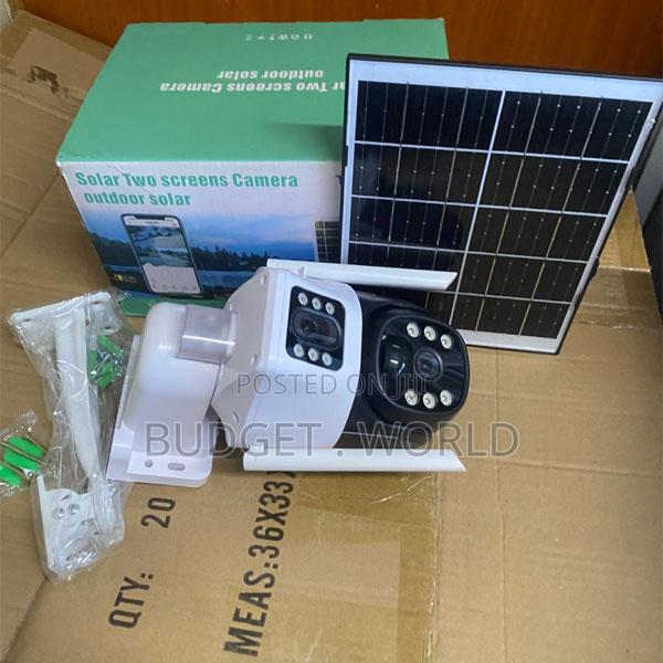 Outdoor Solar 4g PTZ Camera – Dual Hd Lens With Night Vision