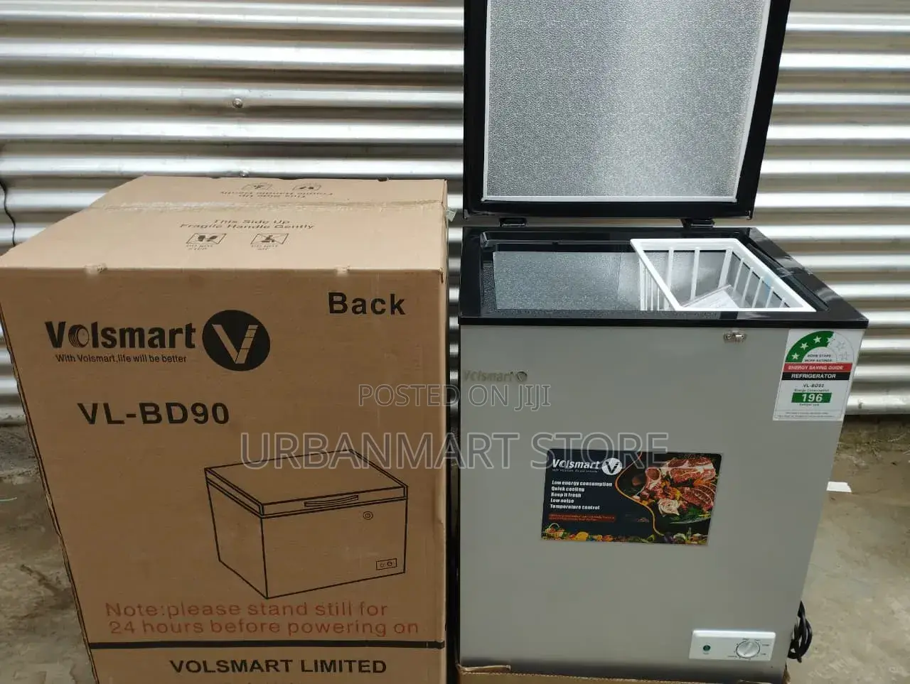Volsmart 90 Litres Lchest Freezer Reliable Cooling Solution