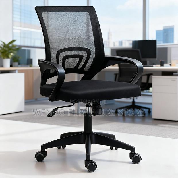 Office Chairs; Clerical Mesh Breathable Home Office Chairs - thumbnail 2