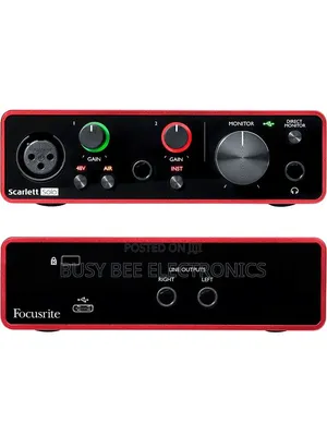 Scarlet Solo Sound Card Usb Audio Interface