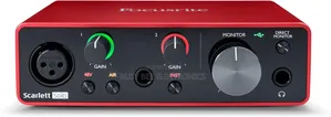 Scarlet Solo Sound Card Usb Audio Interface